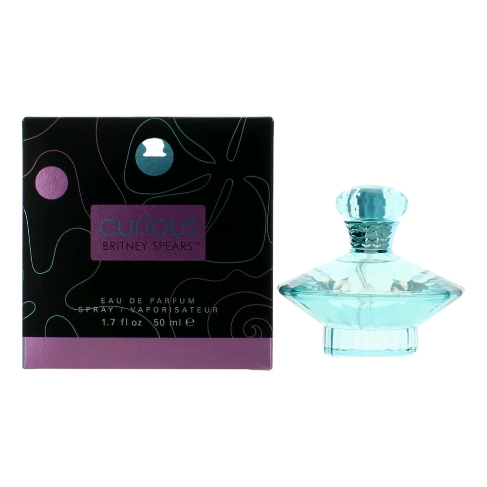 Bottle of Curious by Britney Spears, 1.7 oz Eau De Parfum Spray for Women